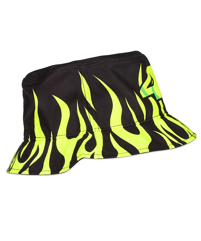 バレンティーノ・ロッシ 46 Monster Energy Flames バケットハット拡大画像