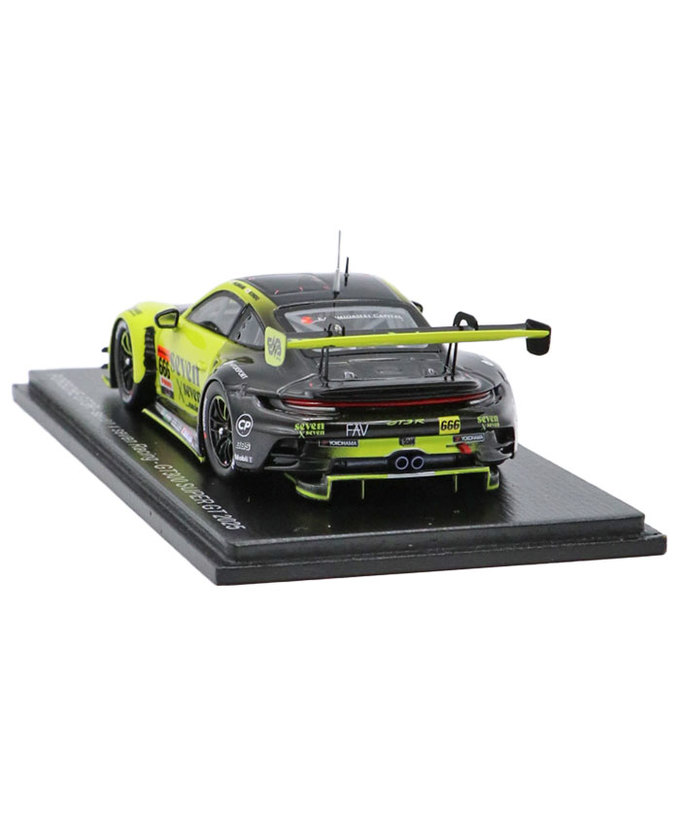 スパーク 1/43スケール seven×seven PORSCHE GT3R seven×seven Racing NO.666 藤波清斗 / 近藤翼 スーパーGT 2025年 GT300 拡大画像