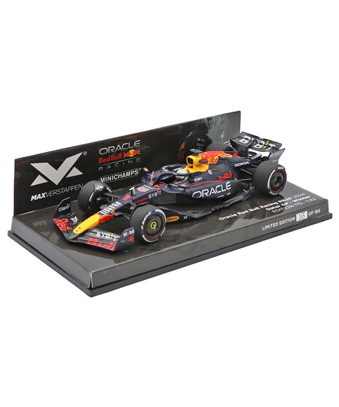 フェルスタッペン別注 ミニチャンプス 1/43スケール オラクル レッドブル レーシング ホンダ RB20 マックス・フェルスタッペン 2024年 カタールGP 優勝 /ARB/24f1m拡大画像