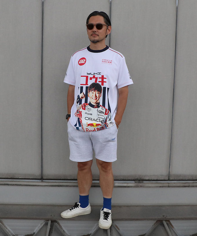 【8月上旬入荷予約受付中】角田裕毅 x オラクル レッドブル レーシング 日本限定 Tシャツ (2025年日本GP仕様)  /FN-W/ARB/JPL拡大画像