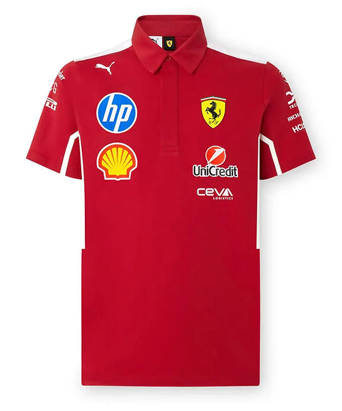 PUMA スクーデリア フェラーリ SF チーム ポロシャツ 2025 /TM-W /ps20拡大画像