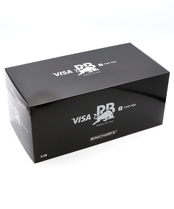 ミニチャンプス 1/18スケール VISA CASH APP RB F1 ホンダ VCARB 01 角田裕毅 2024年 日本GP /24f1m拡大画像