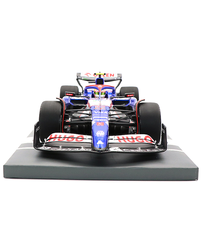 ミニチャンプス 1/18スケール VISA CASH APP RB F1 ホンダ VCARB 01 角田裕毅 2024年 日本GP /24f1m拡大画像