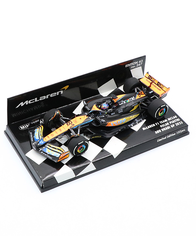 ミニチャンプス 1/43スケール マクラーレン F1 チーム MCL60 オスカー・ピアストリ 2023年 アブダビGP/23f1m拡大画像