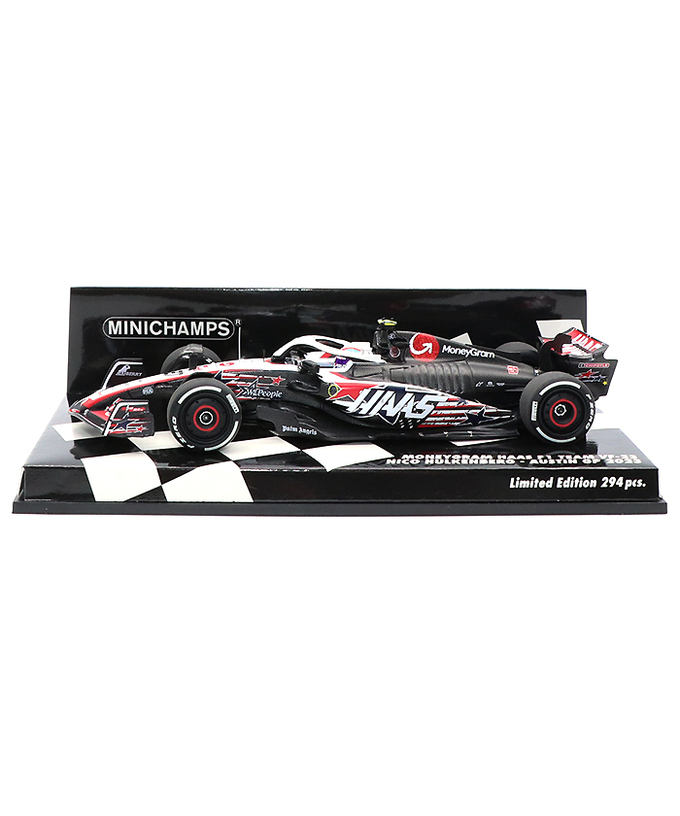 ミニチャンプス 1/43スケール マネーグラム ハース F1チーム VF-23  ニコ・ヒュルケンベルグ 2023年 オースティンGP/23f1m拡大画像