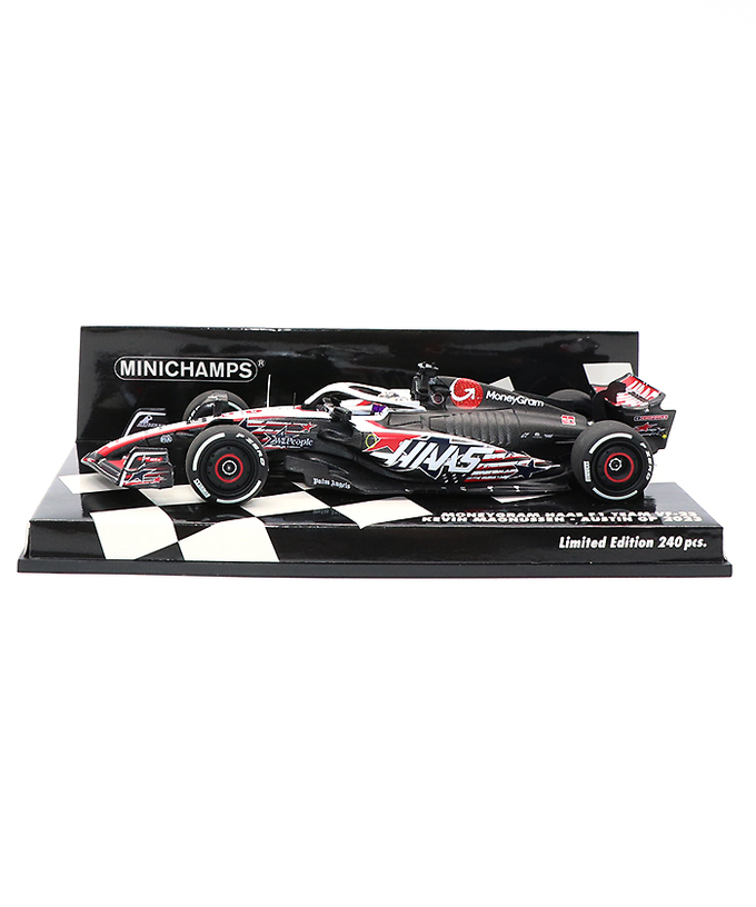 ミニチャンプス 1/43スケール マネーグラム ハース F1チーム VF-23  ケビン・マグヌッセン 2023年 オースティンGP/23f1m拡大画像