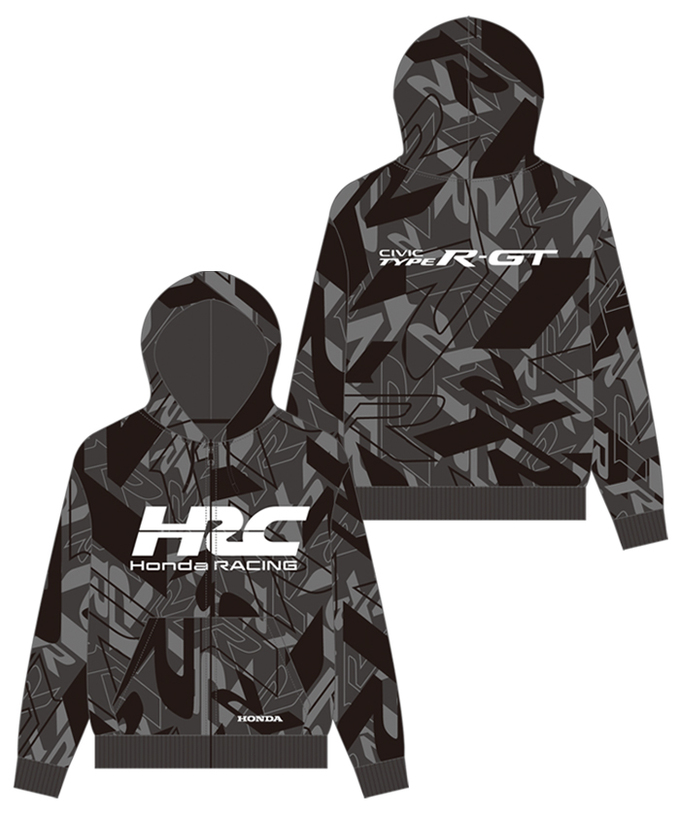 HRC Honda RACING シビック タイプ R-GT ジップ フーディー拡大画像