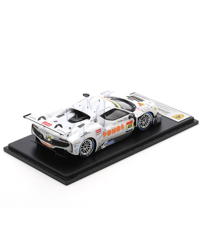 ルックスマート 1/43スケール PONOS FERRARI 296  No.45 PONOS RACING  GT300 スーパーGT 2024年 ケイ・コッツォリーノ / リル・ワドゥー拡大画像