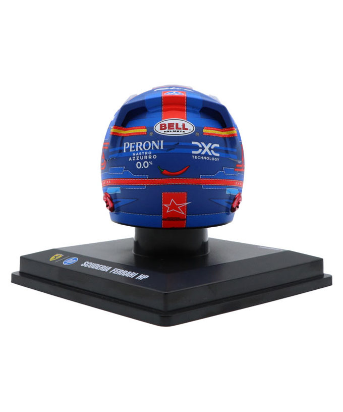 ルックスマート 1/5スケール カルロス・サインツ フェラーリ 2024年 マイアミGP ヘルメット拡大画像