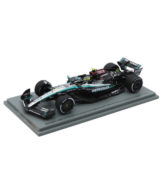 スパーク 1/43スケール メルセデスAMG ペトロナス F1 W15 E パフォーマンス ルイス・ハミルトン 2024年 ラスベガスGP 2位 /24f1m拡大画像