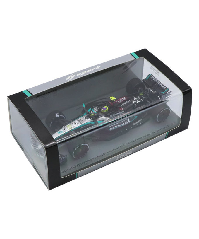 スパーク 1/43スケール メルセデスAMG ペトロナス F1 W15 E パフォーマンス ルイス・ハミルトン 2024年 ラスベガスGP 2位 /24f1m拡大画像