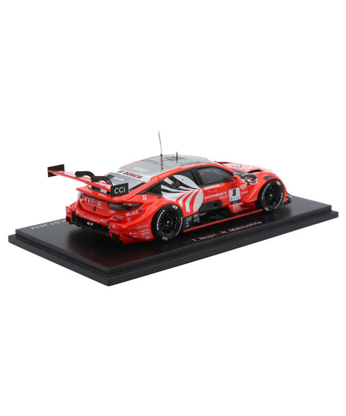 スパーク 1/43スケール ARTA MUGEN CIVIC TYPE R-GT No.8 ARTA  野尻智紀 / 松下信治 GT500 スーパーGT 2024年拡大画像