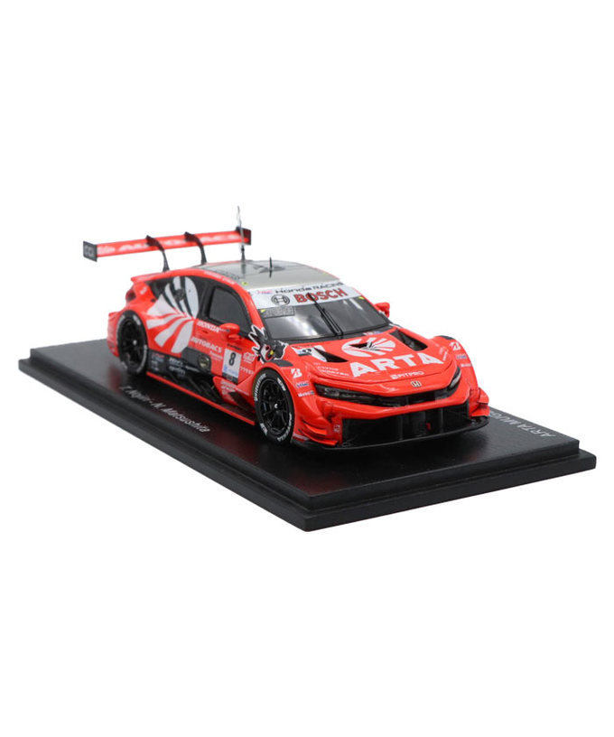 スパーク 1/43スケール ARTA MUGEN CIVIC TYPE R-GT No.8 ARTA  野尻智紀 / 松下信治 GT500 スーパーGT 2024年拡大画像