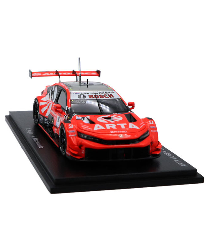 スパーク 1/43スケール ARTA MUGEN CIVIC TYPE R-GT No.8 ARTA  野尻智紀 / 松下信治 GT500 スーパーGT 2024年拡大画像