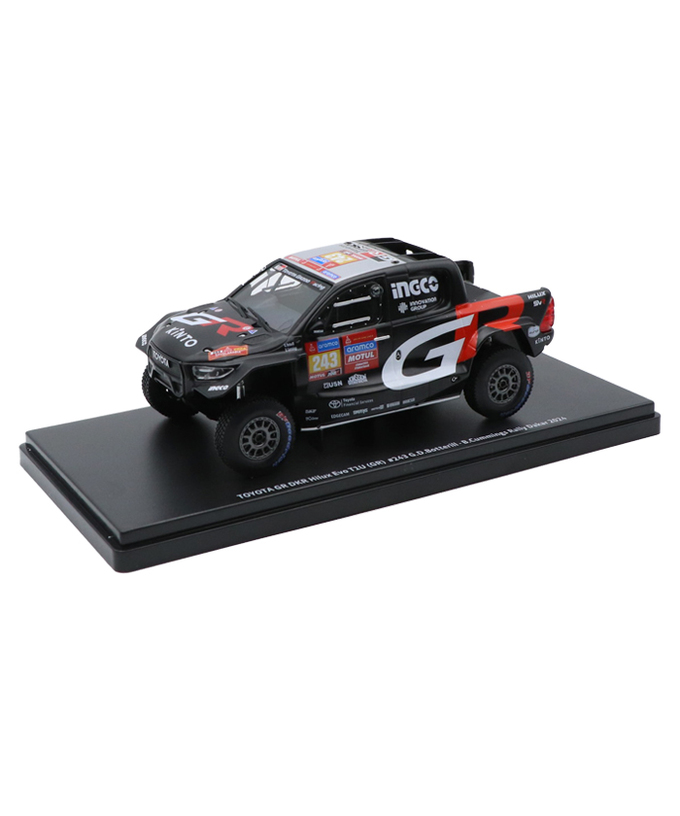 TOYOTA GAZOO Racing 別注 1/43スケール トヨタ GR DKR ハイラックス EVO T1U 243号車 2024年 ダカールラリー/TGR_WRC/msl拡大画像