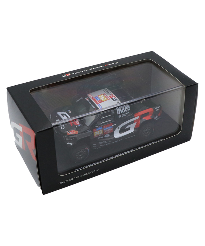 TOYOTA GAZOO Racing 別注 1/43スケール トヨタ GR DKR ハイラックス EVO T1U 243号車 2024年 ダカールラリー/TGR_WRC/msl拡大画像