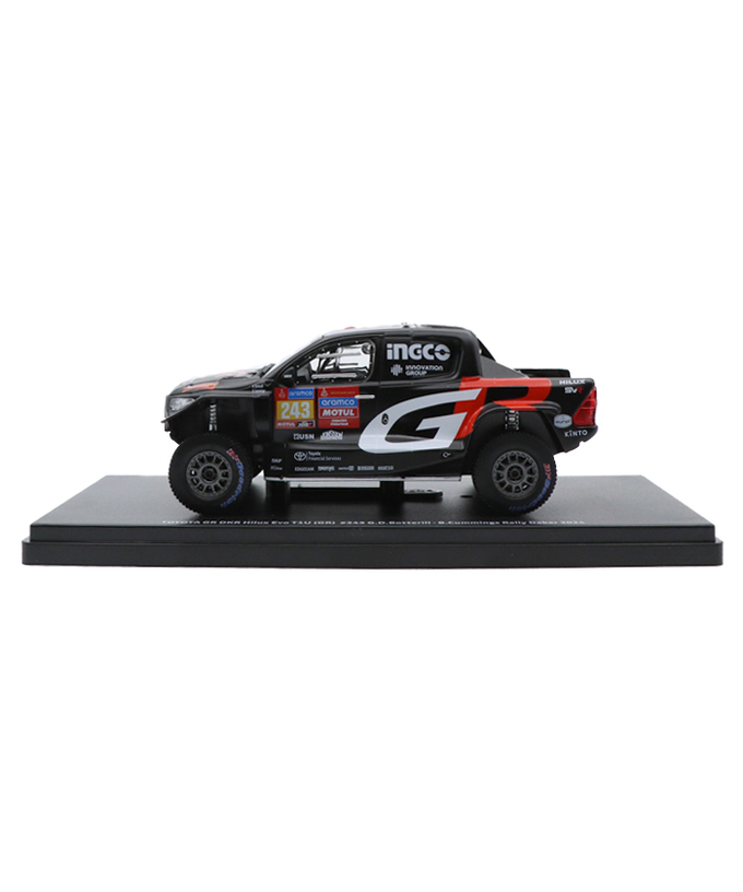 TOYOTA GAZOO Racing 別注 1/43スケール トヨタ GR DKR ハイラックス EVO T1U 243号車 2024年 ダカールラリー/TGR_WRC/msl拡大画像