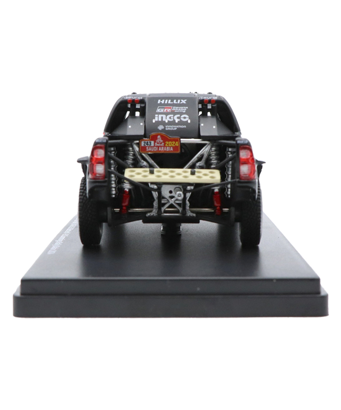 TOYOTA GAZOO Racing 別注 1/43スケール トヨタ GR DKR ハイラックス EVO T1U 243号車 2024年 ダカールラリー/TGR_WRC/msl拡大画像