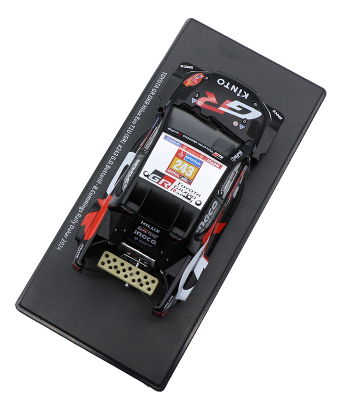 TOYOTA GAZOO Racing 別注 1/43スケール トヨタ GR DKR ハイラックス EVO T1U 243号車 2024年 ダカールラリー/TGR_WRC/msl拡大画像