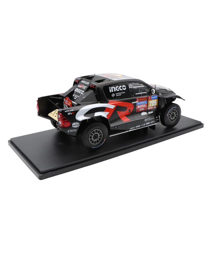 TOYOTA GAZOO Racing 別注 1/18スケール トヨタ DKR ハイラックス EVO T1U 209号車 2024年 ダカールラリー/TGR_WRC/msl拡大画像
