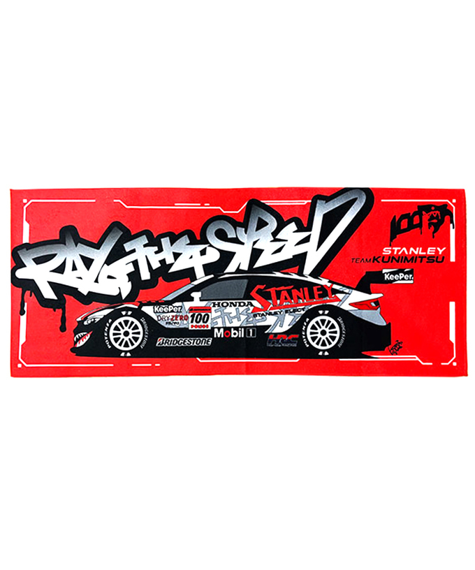 STANLEY TEAM KUNIMITSU 2025 フルカラー フェイスタオル拡大画像