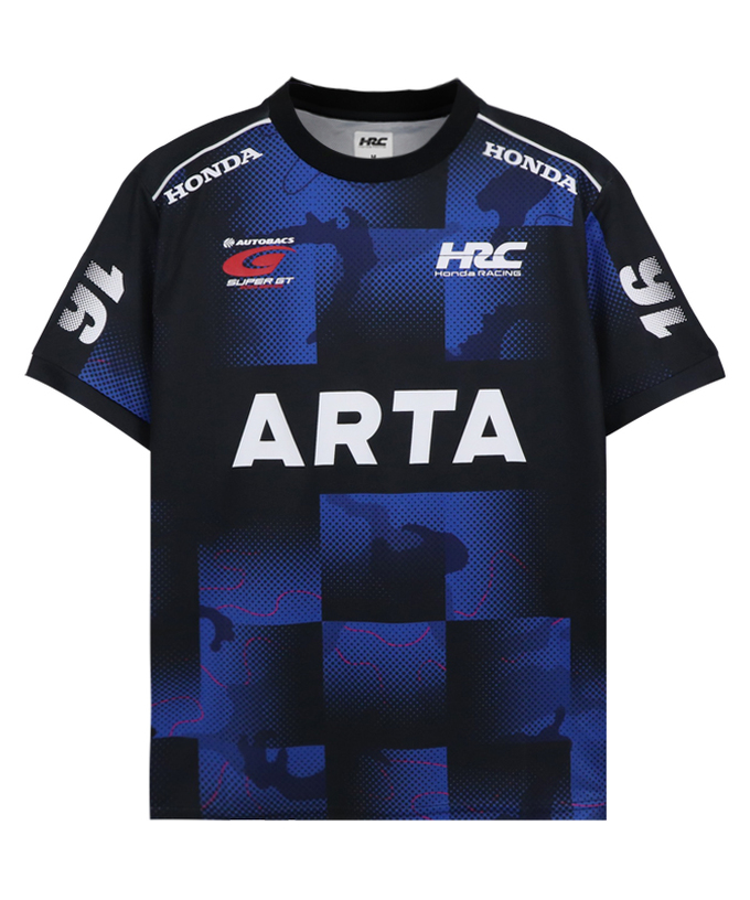 HRC Honda RACING x スーパーGT コラボ Tシャツ ARTA #16拡大画像