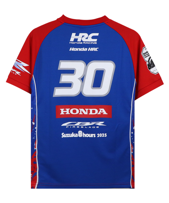 HONDA TEAM HRC 鈴鹿8時間耐久ロードレース 限定 Tシャツ 2025 /suzuka8h拡大画像