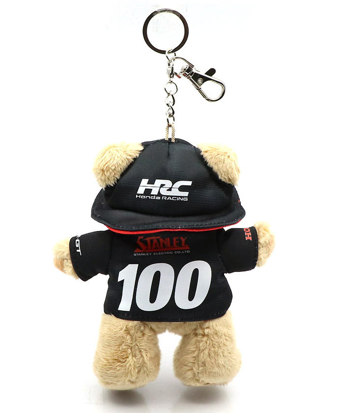 HRC Honda RACING x スーパーGT コラボ ベアーキーリング STANLEY TEAM KUNIMITSU #100拡大画像