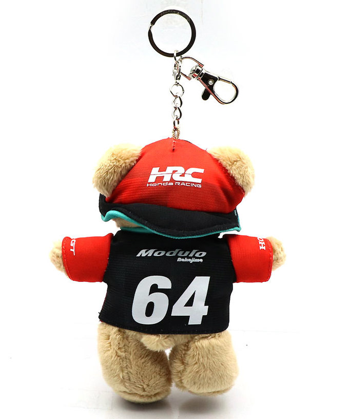 HRC Honda RACING x スーパーGT コラボ ベアーキーリング Modulo Nakajima Racing #64拡大画像