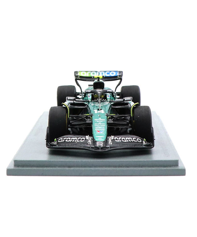 スパーク 1/43スケール アストンマーチン アラムコ F1 チーム AMR24 フェルナンド・アロンソ 2024年 メキシコGP F1 400戦レース 記念 /24f1m拡大画像