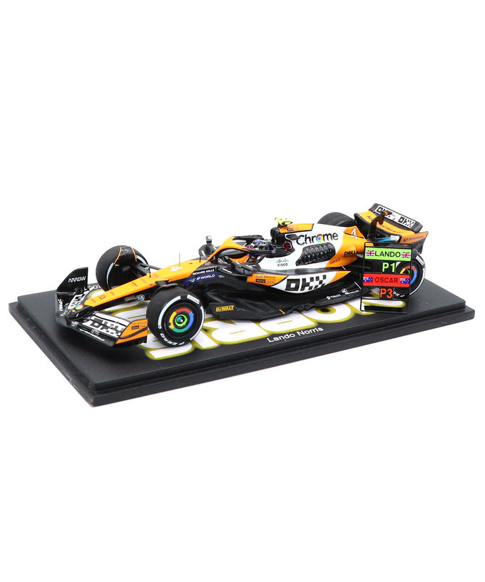 スパーク 1/43スケール マクラーレン F1 チーム MCL38 ランド・ノリス 2024年 シンガポールGP 優勝 /24f1m拡大画像