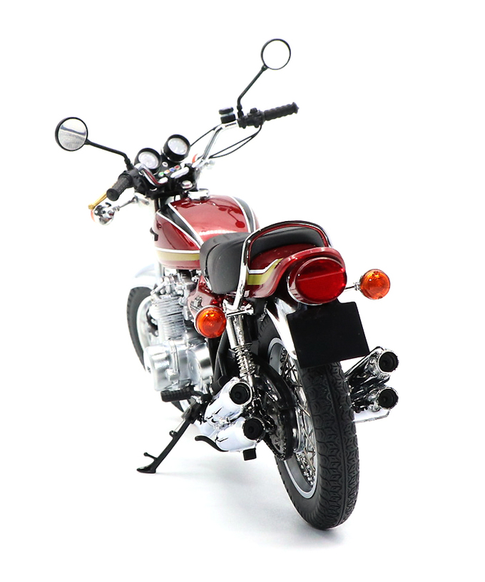 ミニチャンプス 1/12スケール カワサキ Z1 900 スーパー4 1972年 レッド/ブラウン 拡大画像