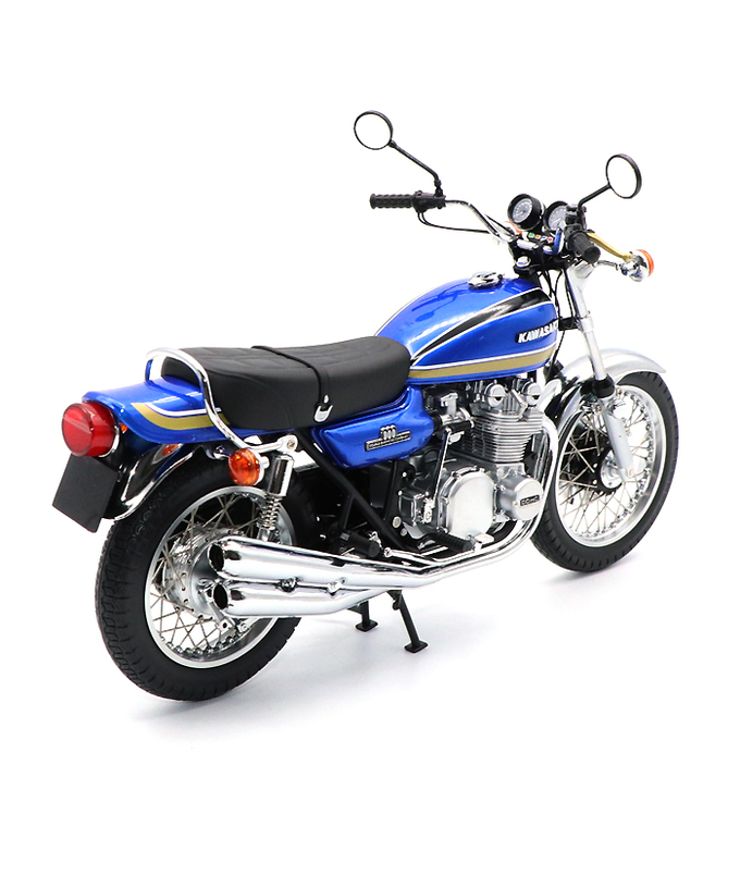 ミニチャンプス 1/12スケール カワサキ Z1 900 スーパー4 1972年 ぺトロールブルー 拡大画像