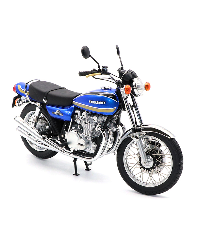 ミニチャンプス 1/12スケール カワサキ Z1 900 スーパー4 1972年 ぺトロールブルー 拡大画像