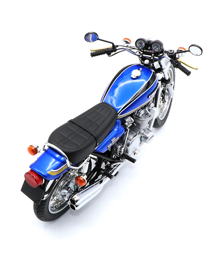 ミニチャンプス 1/12スケール カワサキ Z1 900 スーパー4 1972年 ぺトロールブルー 拡大画像