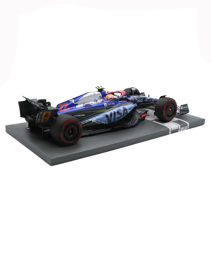 ミニチャンプス 1/18スケール Visa Cash App RB VCARB01 角田裕毅 2024年 シンガポールGP拡大画像