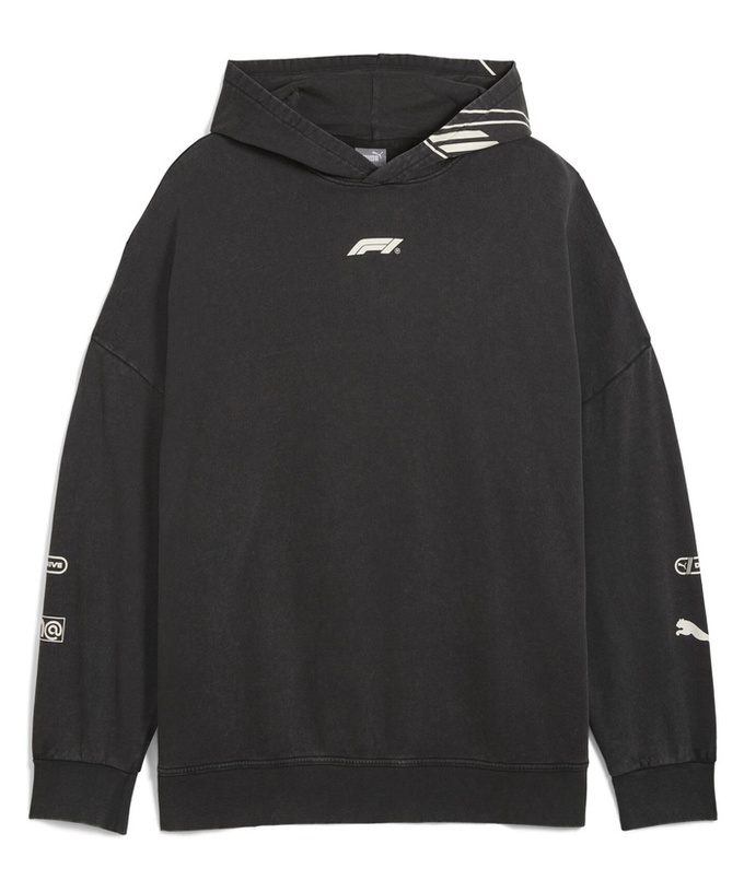 PUMA FORMULA１ フーディー ブラック拡大画像