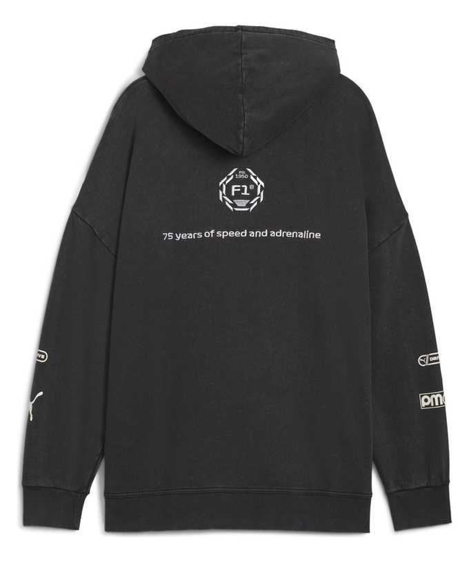 PUMA FORMULA１ フーディー ブラック拡大画像
