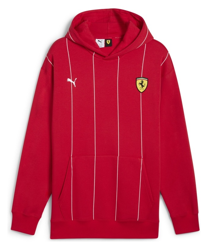 PUMA フェラーリ レース プレミアム フーディー レッド拡大画像