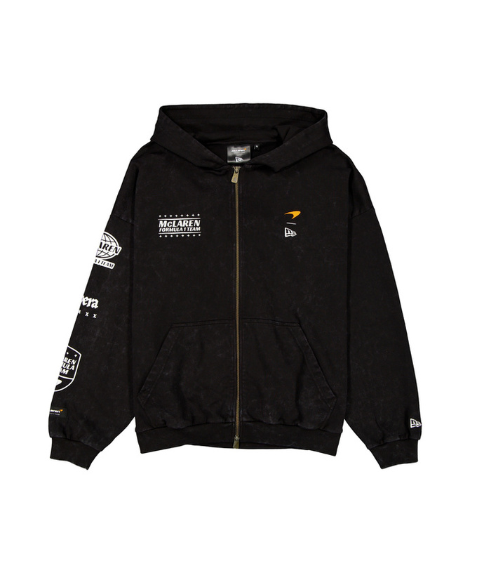 マクラーレン F1チーム NewEra グラフィック フルジップ フーディー拡大画像