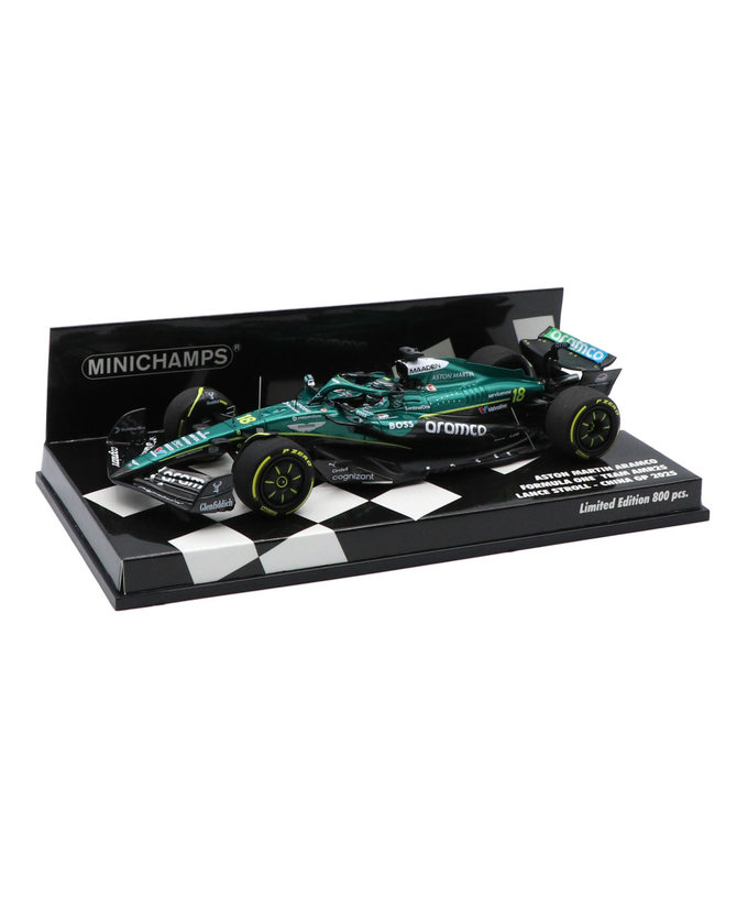 ミニチャンプス 1/43スケール アストンマーチン アラムコ F1 チーム AMR25 ランス・ストロール 2025年 中国GP /25f1m拡大画像