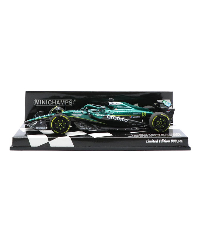 ミニチャンプス 1/43スケール アストンマーチン アラムコ F1 チーム AMR25 ランス・ストロール 2025年 中国GP /25f1m拡大画像