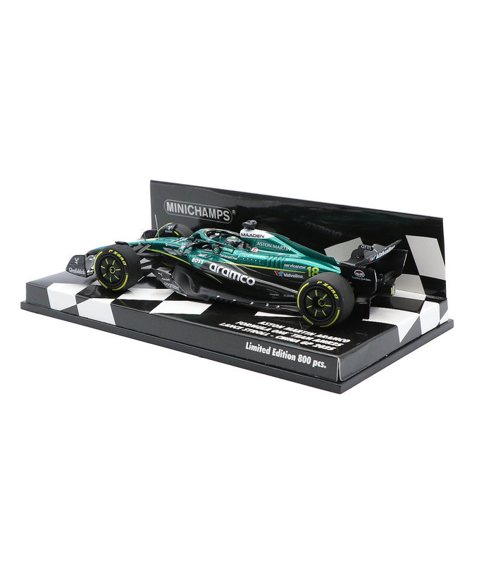 ミニチャンプス 1/43スケール アストンマーチン アラムコ F1 チーム AMR25 ランス・ストロール 2025年 中国GP /25f1m拡大画像