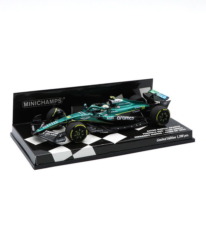 ミニチャンプス 1/43スケール アストンマーチン アラムコ F1 チーム AMR25 フェルナンド・アロンソ 2025年 中国GP /25f1m拡大画像