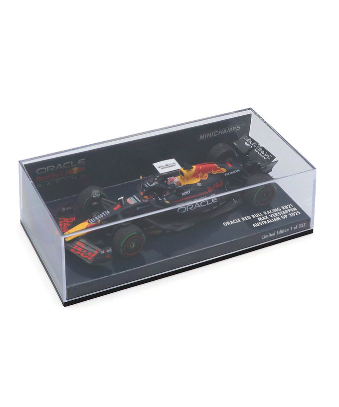 ミニチャンプス 1/43スケール オラクル レッドブル レーシング ホンダ RB21 マックス・フェルスタッペン 2025年 オーストラリアGP /25f1m拡大画像