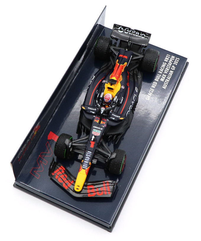 ミニチャンプス 1/43スケール オラクル レッドブル レーシング ホンダ RB21 マックス・フェルスタッペン 2025年 オーストラリアGP /25f1m拡大画像
