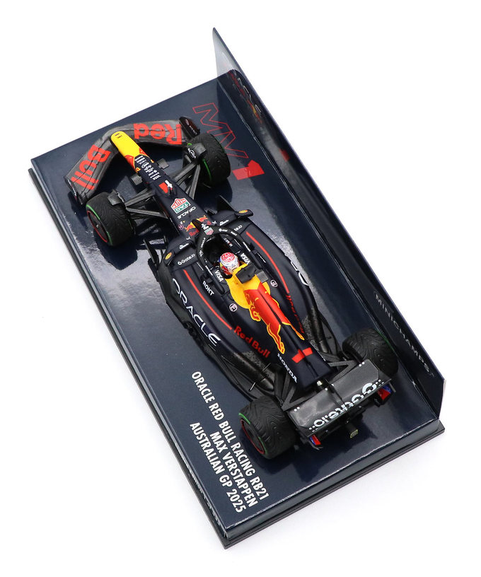 ミニチャンプス 1/43スケール オラクル レッドブル レーシング ホンダ RB21 マックス・フェルスタッペン 2025年 オーストラリアGP /25f1m拡大画像