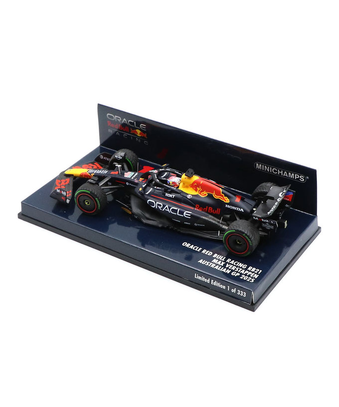 ミニチャンプス 1/43スケール オラクル レッドブル レーシング ホンダ RB21 マックス・フェルスタッペン 2025年 オーストラリアGP /25f1m拡大画像