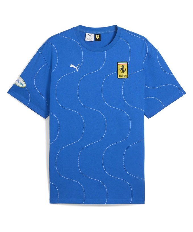 PUMA スクーデリア フェラーリ SF モンツァ Tシャツ ブルー /TM-W拡大画像