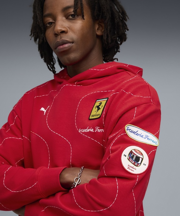 【購入数制限有/おひとり様1個まで】PUMA スクーデリア フェラーリ SF モンツァ フーディー レッド /TM-W拡大画像